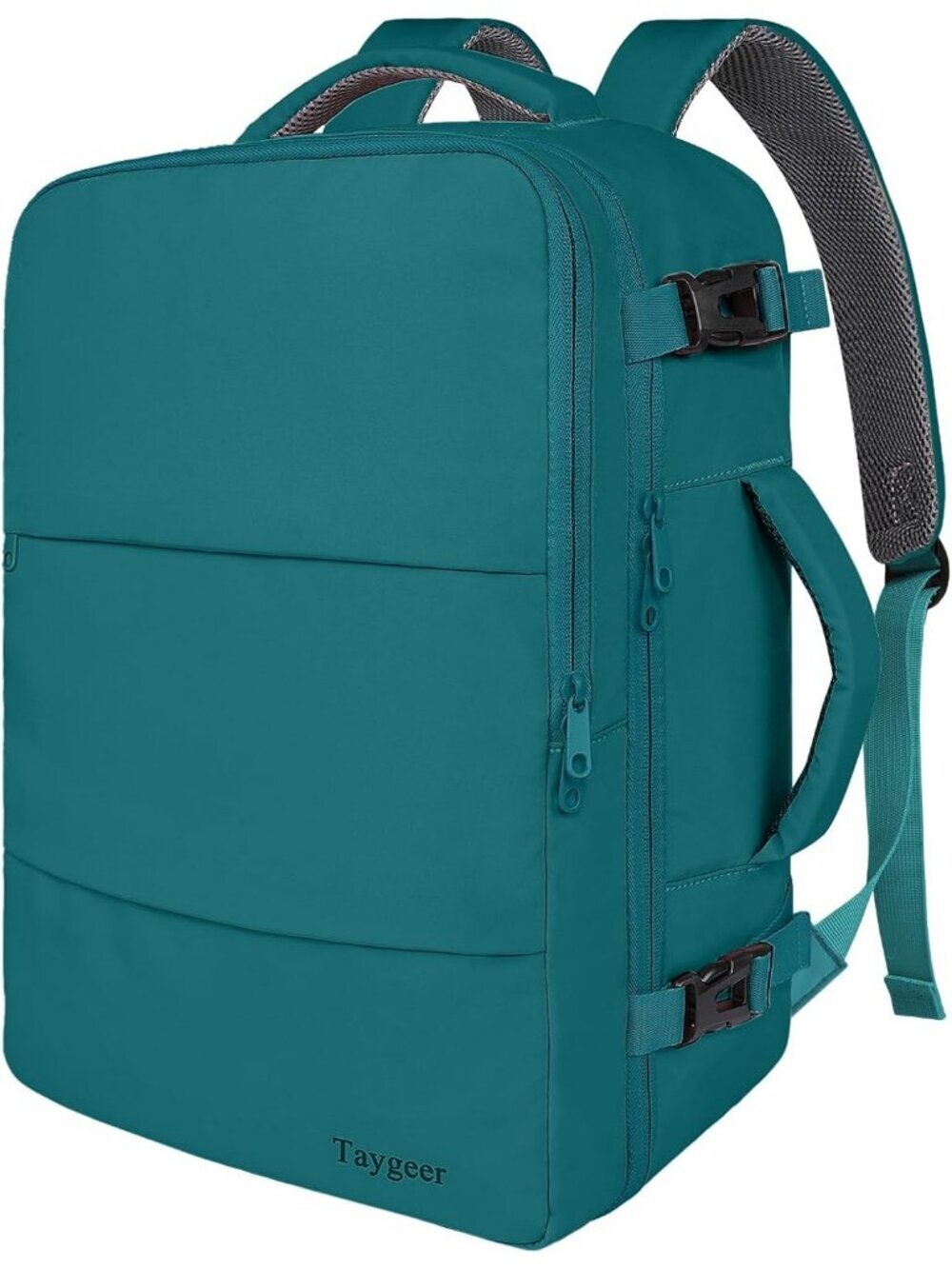 Women's Peacockblue 15.6inch Laptop Mochila Flight Approved Daypack with Pocket